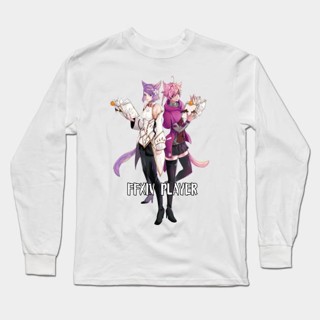 FFXIV player Long Sleeve T-Shirt by Amber Anime